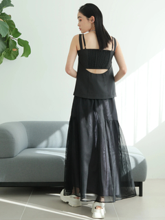 LADYMADE(レディメイド) |レイヤードキャミ×メッシュスカートセット