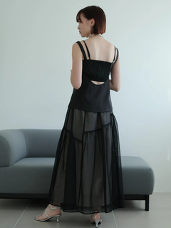 LADYMADE(レディメイド) |レイヤードキャミ×メッシュスカートセット