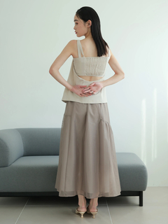 LADYMADE(レディメイド) |レイヤードキャミ×メッシュスカートセット