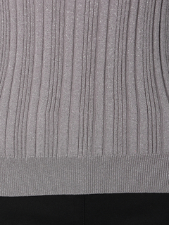 LADYMADE(レディメイド) |スリットシアーレイヤードラメニット