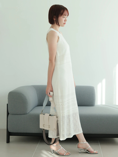 LADYMADE(レディメイド) |クロシェニットストレートワンピース
