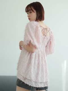 LADYMADE(レディメイド) |フリンジジャガードブラウス