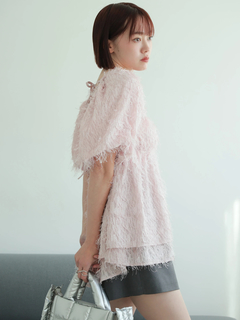 LADYMADE(レディメイド) |フリンジジャガードブラウス