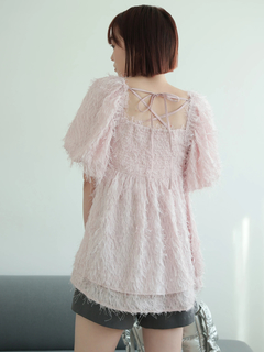 LADYMADE(レディメイド) |フリンジジャガードブラウス