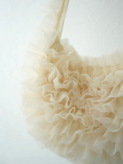 LADYMADE(レディメイド) |ラメチュールフリルドロストバッグ