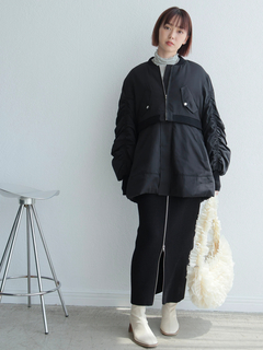 LADYMADE(レディメイド) |ラメチュールフリルドロストバッグ