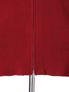 LADYMADE(レディメイド) |フロントジップレイヤードニット