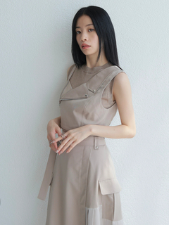 LADYMADE(レディメイド) |ライダースアシメビスチェ