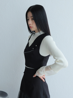 LADYMADE(レディメイド) |ライダースアシメビスチェ