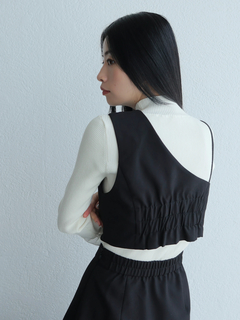 LADYMADE(レディメイド) |ライダースアシメビスチェ