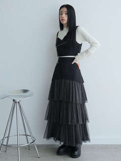 LADYMADE(レディメイド) |ライダースアシメビスチェ