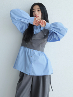 LADYMADE(レディメイド) |ライダースアシメビスチェ