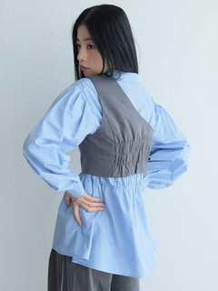 LADYMADE(レディメイド) |ライダースアシメビスチェ