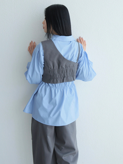 LADYMADE(レディメイド) |ライダースアシメビスチェ