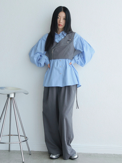 LADYMADE(レディメイド) |ライダースアシメビスチェ