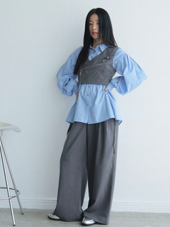 LADYMADE(レディメイド) |ライダースアシメビスチェ