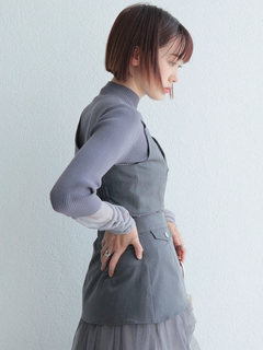 LADYMADE(レディメイド) |ライダースアシメビスチェ