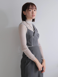 LADYMADE(レディメイド) |ライダースアシメビスチェ