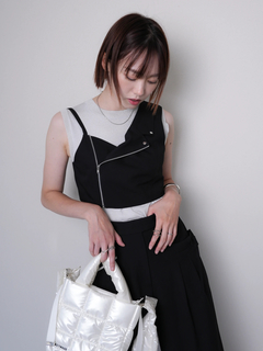 LADYMADE(レディメイド) |ライダースアシメビスチェ