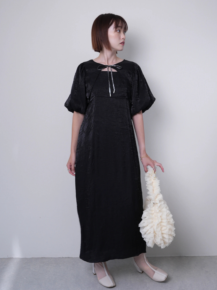 LADYMADE(レディメイド) |メタリックリボンボレロ×キャミワンピースセット