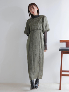 LADYMADE(レディメイド) |メタリックリボンボレロ×キャミワンピースセット