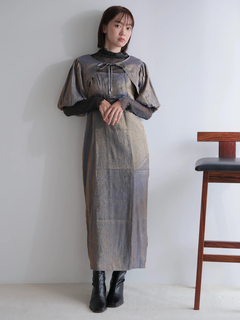 LADYMADE(レディメイド) |メタリックリボンボレロ×キャミワンピースセット