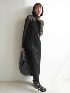 LADYMADE(レディメイド) |メタリックリボンボレロ×キャミワンピースセット
