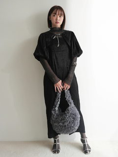 LADYMADE(レディメイド) |メタリックリボンボレロ×キャミワンピースセット