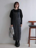 LADYMADE(レディメイド)通販 | フロントジップラメニットジャンスカ