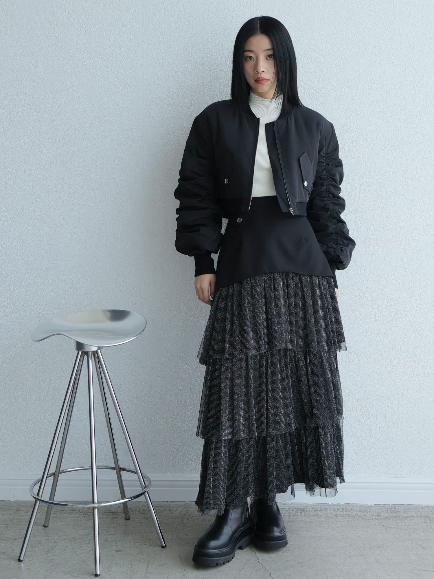 ラスト1点◆BCBGMAXAZRIA ティアード チュールスカート 送関税込 チュールティアードスカート | BOTTOMS,スカート | LOWY BY CORNERS