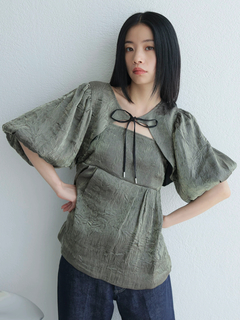 LADYMADE(レディメイド) |メタリックリボンボレロ×キャミセット