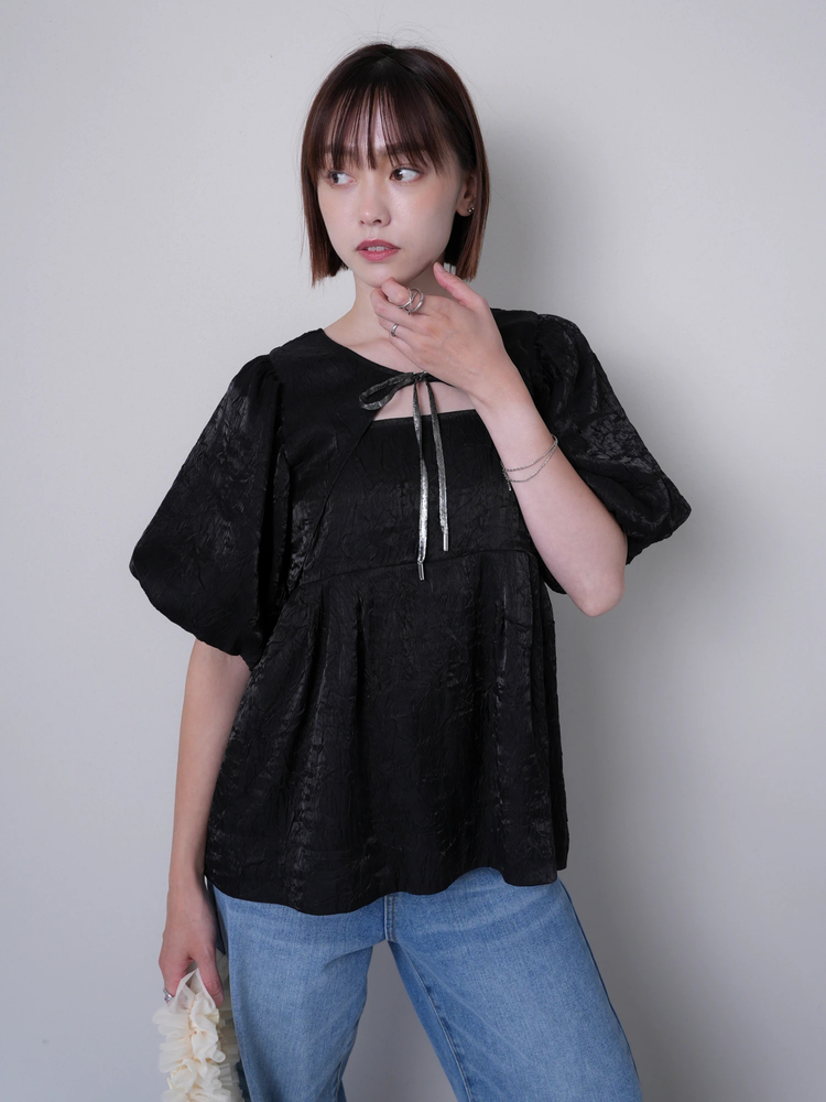 LADYMADE(レディメイド) |メタリックリボンボレロ×キャミセット