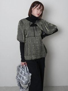 LADYMADE(レディメイド) |メタリックリボンボレロ×キャミセット