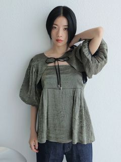 LADYMADE(レディメイド) |メタリックリボンボレロ×キャミセット
