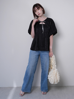 LADYMADE(レディメイド) |メタリックリボンボレロ×キャミセット