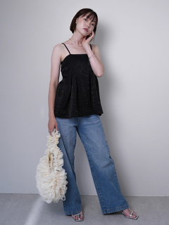 LADYMADE(レディメイド) |メタリックリボンボレロ×キャミセット