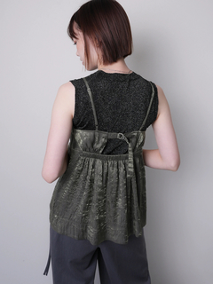 LADYMADE(レディメイド) |メタリックリボンボレロ×キャミセット