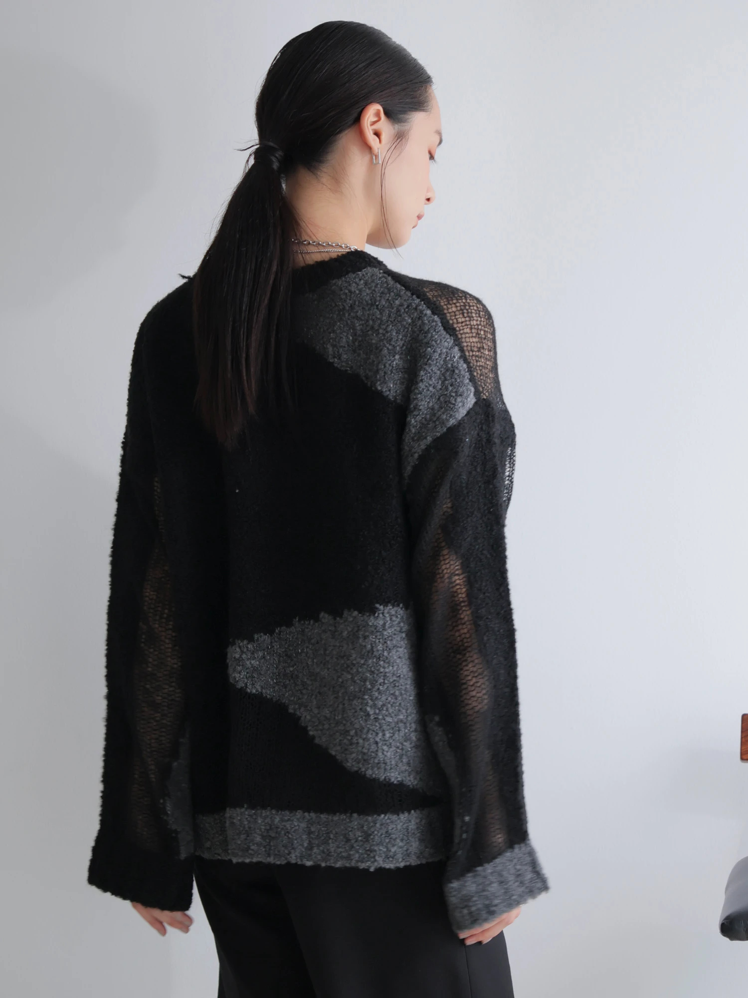 レディメイド（LADYMADE）/シアーモヘアブロッキングニット LADYMADE（レディメイド）｜ シアーモヘアブロッキングニット アイテム