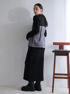 LADYMADE(レディメイド) |ワークポケットドッキングニットワンピース