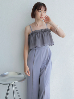 LADYMADE(レディメイド) |ラメチュールフリル×ベアロンパースセット