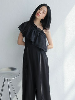 LADYMADE(レディメイド) |ラメチュールフリル×ベアロンパースセット