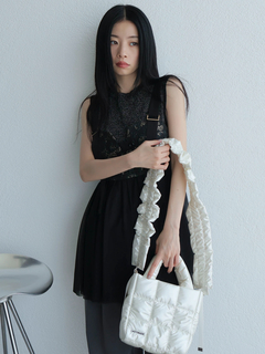 LADYMADE(レディメイド) |パデッドミニフリルショルダーバッグ