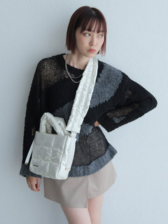 LADYMADE(レディメイド) |パデッドミニフリルショルダーバッグ