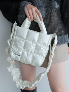 LADYMADE(レディメイド) |パデッドミニフリルショルダーバッグ