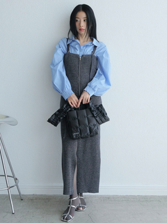 LADYMADE(レディメイド) |パデッドミニフリルショルダーバッグ