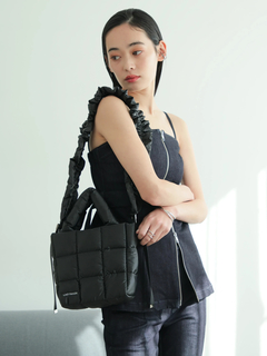 LADYMADE(レディメイド) |パデッドミニフリルショルダーバッグ
