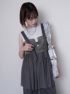 LADYMADE(レディメイド) |メタリックチュールキャミトップス