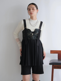 LADYMADE(レディメイド) |メタリックチュールキャミトップス