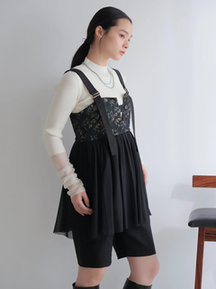 LADYMADE(レディメイド) |メタリックチュールキャミトップス