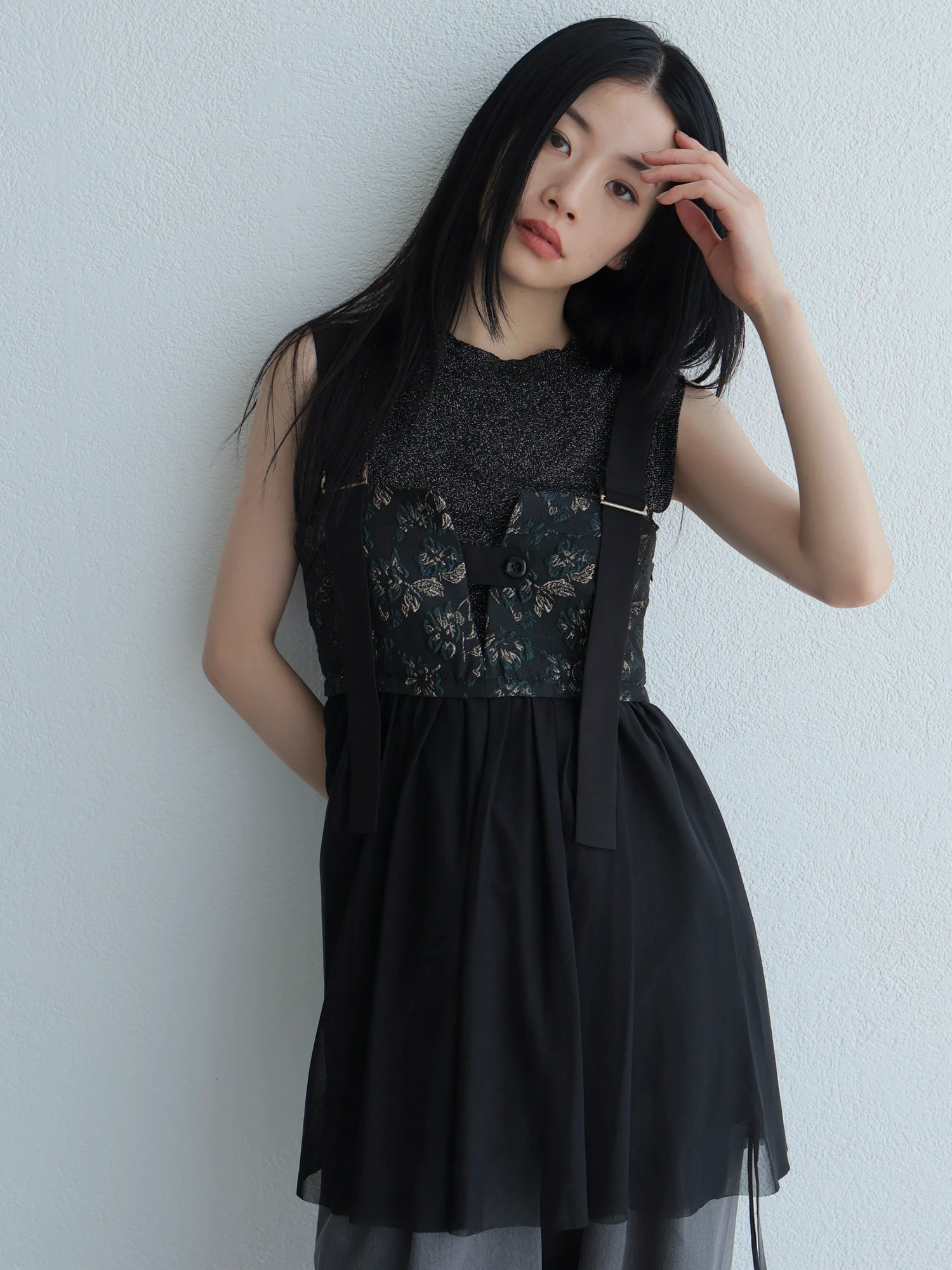 LADYMADE（レディメイド）｜ メタリックチュールキャミトップス